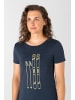 super.natural Merino T-Shirt in blau