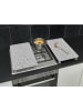 Wenko Herdabdeckplatte Universal Granit 2er Set, Herdabdeckplatte Universal Mod. Granit 2er Set in Mehrfarbig