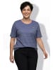 Ulla Popken Shirt in nachtblau