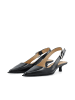 Bianco Slingbacks in Black
