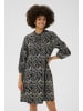 CULTURE Kleid CUtaylar A-shape in Black/Whitecap