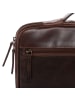 SID & VAIN Leder-Laptoptasche echt Leder | 15 Zoll 15-braun in braun