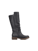 rieker Schnürstiefel in schwarz