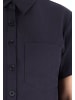 DreiMaster Vintage Damen Bluse in Dunkelmarine