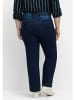 sheego Gerade Jeans in dark blue Denim