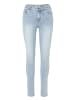 KOROSHI Slim-fit damenjeans mit perlen in blau