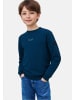 JACK & JONES Junior Sweatshirt 'Point Sweat Badge' in blau