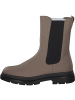 Tamaris Chelsea Boots in Taupe/Black