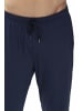 Mey Pyjama kurz für Herren in blau