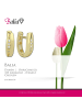BALIA Gold 333 Damen Creolen Klassik Ohrringschmuck ca. 1,1cm