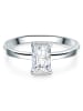 Trilani Ring Sterling Silber Zirkonia in silber