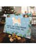 Mr. & Mrs. Panda Hundekalender Akita Inu Moment mit Spruch in Eisblau