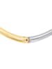 Steel_Art Choker Frauen Brenda goldfarben in bicolor