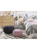 Beliani Pouf CONRAD in Rosa - (W) 40 x (H) 25 x (L) 40 cm