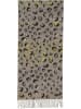 Fraas Schal in grau gelb - 0002