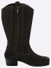 sheego Weitschaftstiefel in schoko