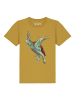wat? Apparel T-Shirt Schildkröte Watercolor in Ocker