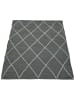 KADIMA DESIGN Jute Teppich Rauten wendbar in Anthrazit