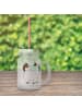 Mr. & Mrs. Panda Trinkglas Mason Jar Einhorn Stolzieren ohne Spruch in Transparent