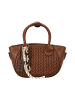 Usha Women Handbag in Brown