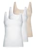 SPEIDEL Unterhemd / Top Cotton & More in Weiß / beige