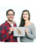 Mr. & Mrs. Panda Mauspad Otter Kind ohne Spruch in Grau Pastell