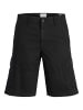 JACK & JONES PLUS Cargo Shorts in Black
