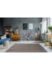 Kayoom Kurzflor Teppich Sienna 110 in blau - rechteckig
