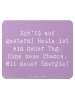 Mr. & Mrs. Panda Mousepad Spruch Selbstzweifel Neuanfang mit Spruch in Lavendeltraum