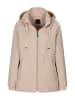 GOLDNER Windbreaker Freizeitjacke mit Kapuze in beige