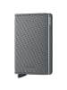 Secrid Carbon Slimwallet - Geldbörse RFID 6.8 cm in cool grey