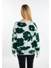 Albee Women Strickpullover in Weiss Grün
