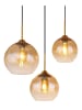 Globo lighting Hängeleuchte "JAMESSA" in gold