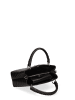 John Richmond Handtasche in BLACK AND  OFF SILVER