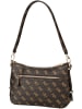 Guess Handtasche Eco Erica HWEQG9 in Brown Logo
