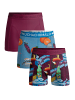 Muchachomalo 3er-Set: Boxershort in Mehrfarbig - für Kinder
