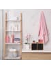 relaxdays Schreibtisch Organizer in Natur/ Schwarz - (B)24,5 x (H)14,5 x (T)20 cm
