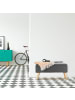 relaxdays Sitzbank in Grau - (B)79,5x (H)39,5 x (T)39,5 cm