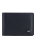 Golden Head Polo Geldbörse RFID Schutz Leder 10 cm in marineblau