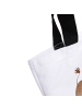 Mr. & Mrs. Panda Shopping Bag Sternzeichen Stier mit Spruch in Weiß