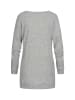 Cloud5ive Cloud5ive Oversized Sweater V-Neck Pullover in grey melange