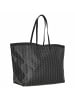 Lacoste Zely - Shopper 40 cm in monogram noir gris