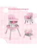 COSTWAY Hochstuhl Baby 16 in 1 in Rosa