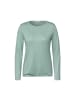 Cecil Langarmshirt in glaced salvia green