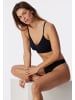 Schiesser Bustier mit Pads in Schwarz