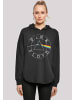 F4NT4STIC Oversized Hoodie Pink Floyd Prisma Circle Logo Rock Band in schwarz