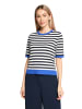 Betty Barclay Strickshirt in marine ecru - 0001
