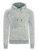 Rusty Neal Verwaschener Kapuzenpullover Regular Fit in Grau