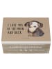 Mr. & Mrs. Panda Geschenkdose Hund Entspannen mit Spruch in Hundeglück