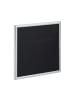 relaxdays 4x Letterboard in Silber - (B)30 x (H)30 cm